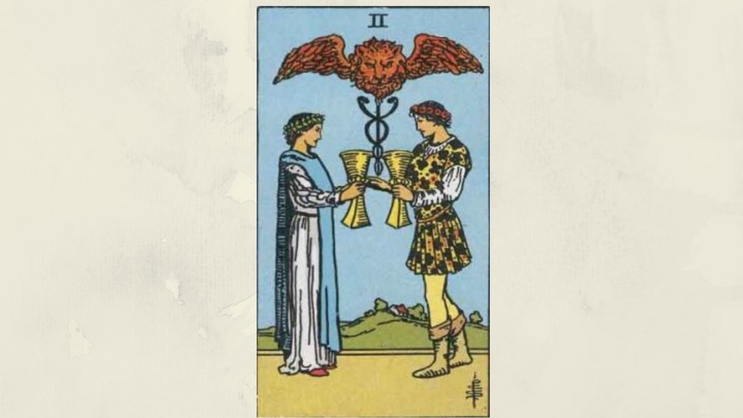 2 of Cups – Rider-Waite