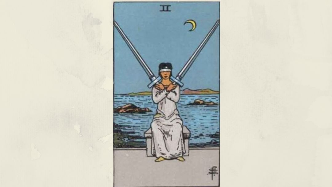 2 of Swords – Rider-Waite