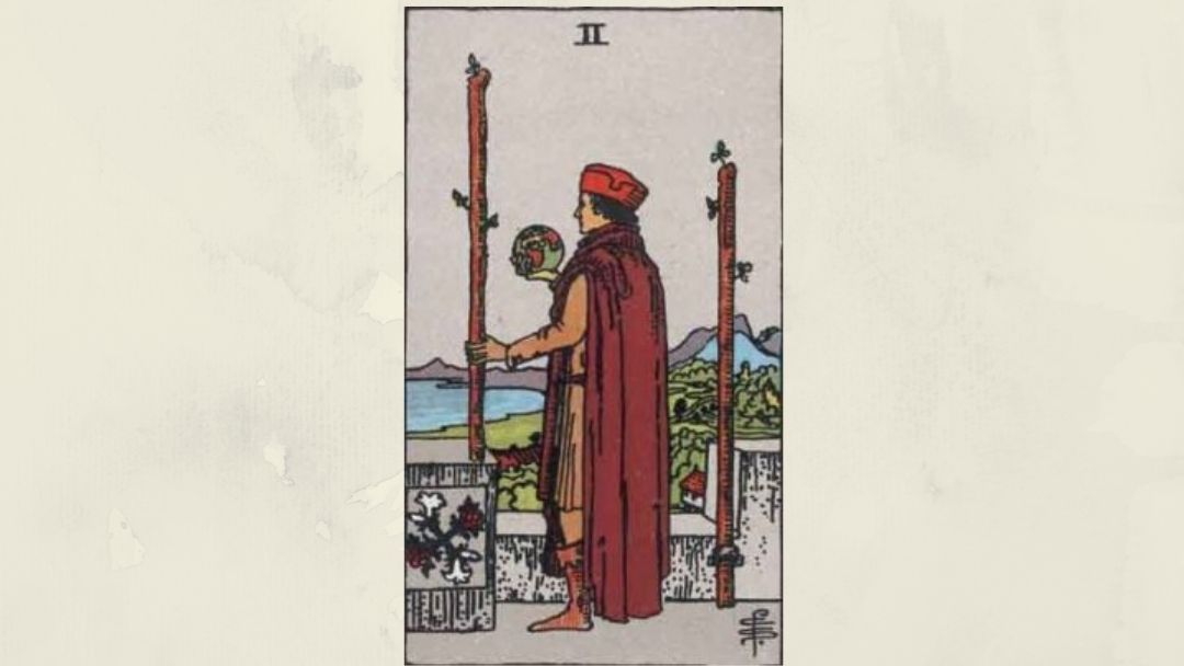 2 of Wands – Rider-Waite