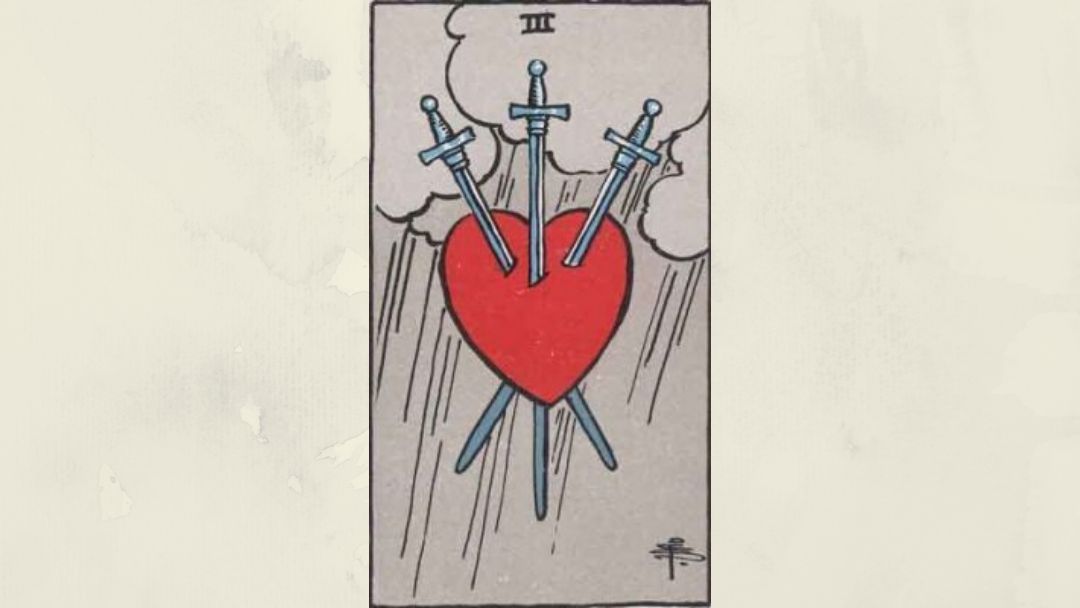 3 of Swords – Rider-Waite