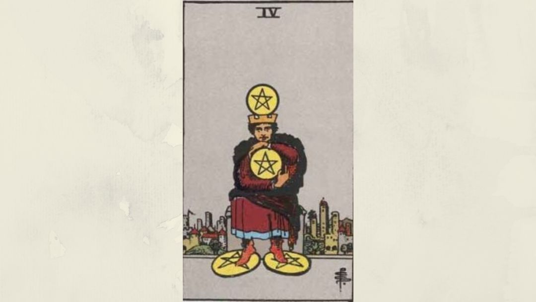 4 of Pentacles Rider-Waite