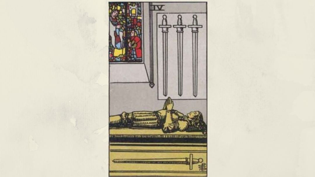 4 of Swords – Rider-Waite