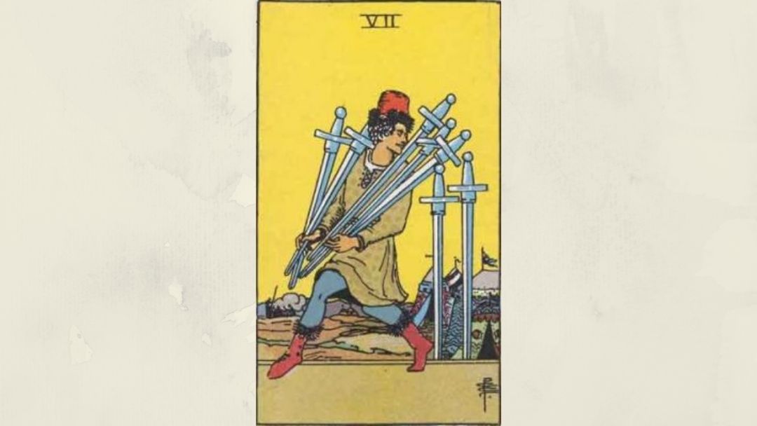 7 of Swords – Rider-Waite