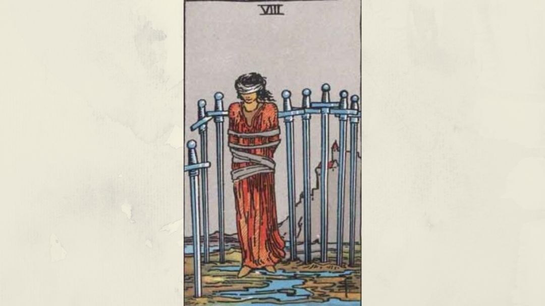 8 of Swords – Rider-Waite