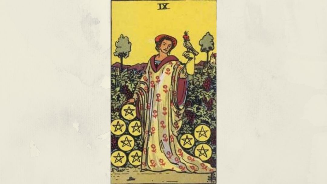 9 of Pentacles – Rider-Waite