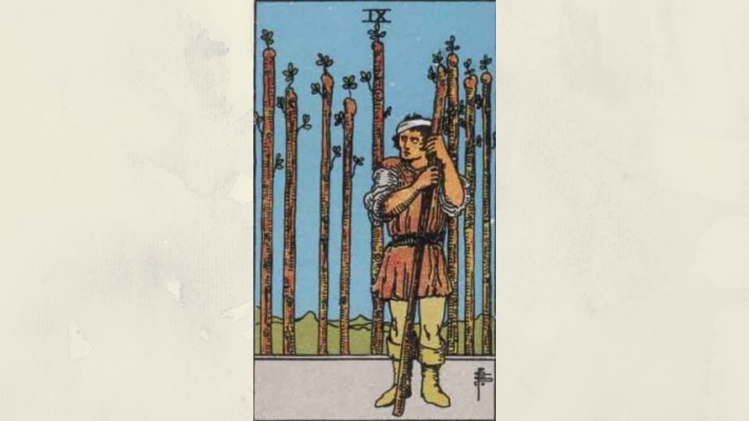 9 of Wands – Rider-Waite