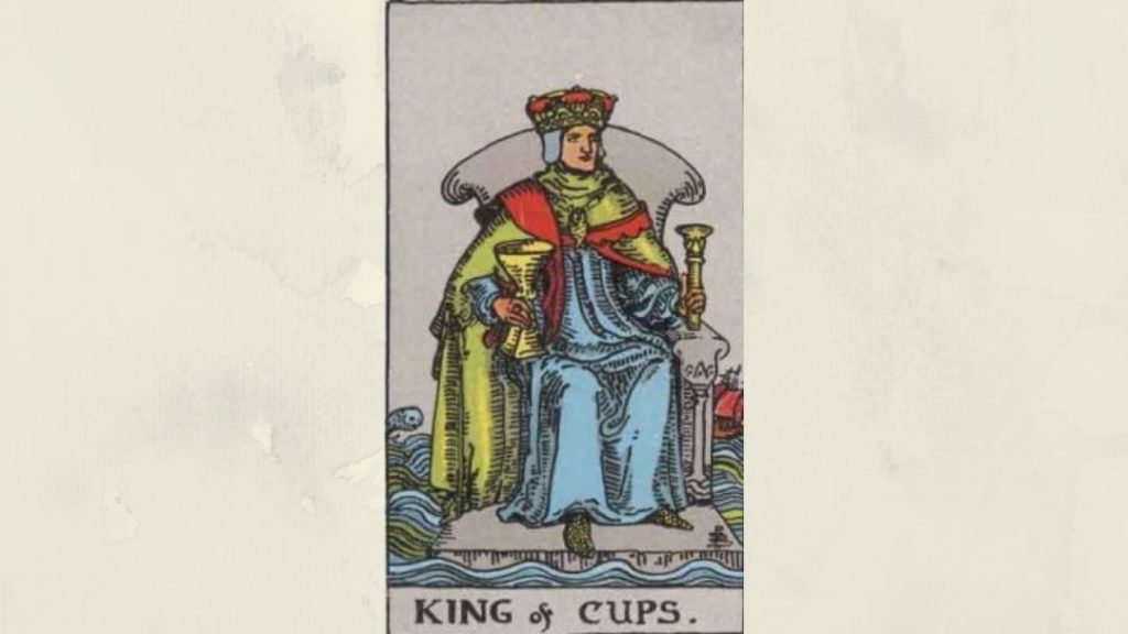 King of Cups - Rider-Waite court card