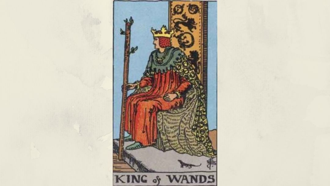 King of Wands – Rider-Waite