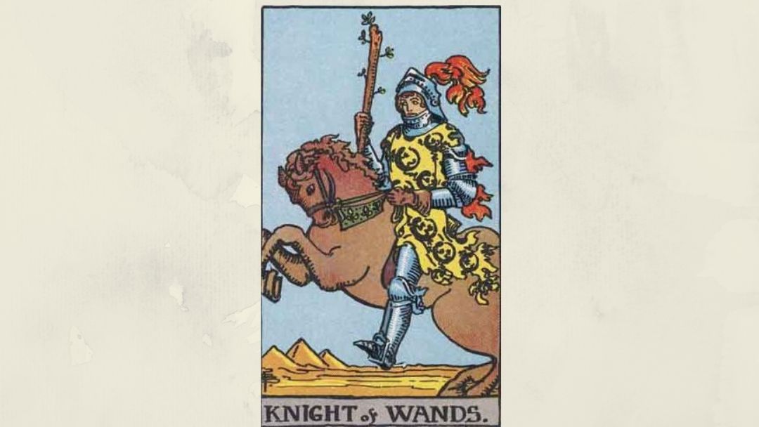 Карта knight of wands таро значение