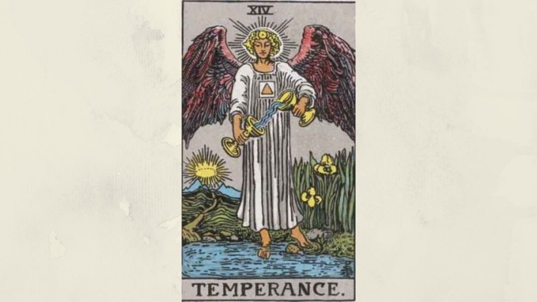 14 Temperance – Rider-Waite