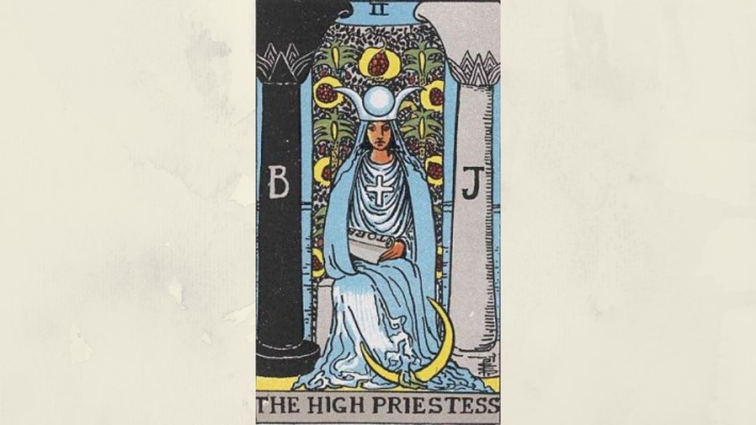 2 The High Priestess – Rider-Waite