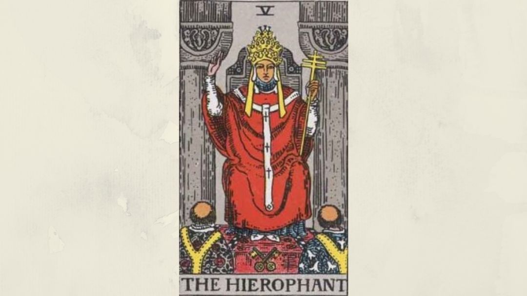 5 The Hierophant – Rider-Waite