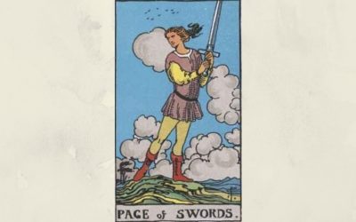 Page of Swords – Rider-Waite