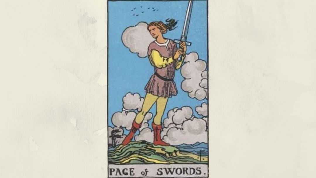 Page of Swords – Rider-Waite