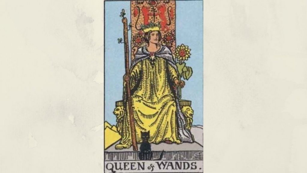 Queen of Wands - Rider-Waite Court Card