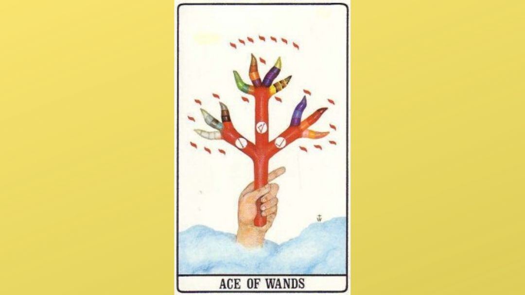 Ace of Wands – Golden Dawn