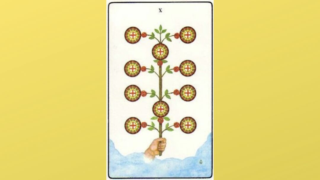 Lord of Wealth – 10 of Pentacles – Golden Dawn