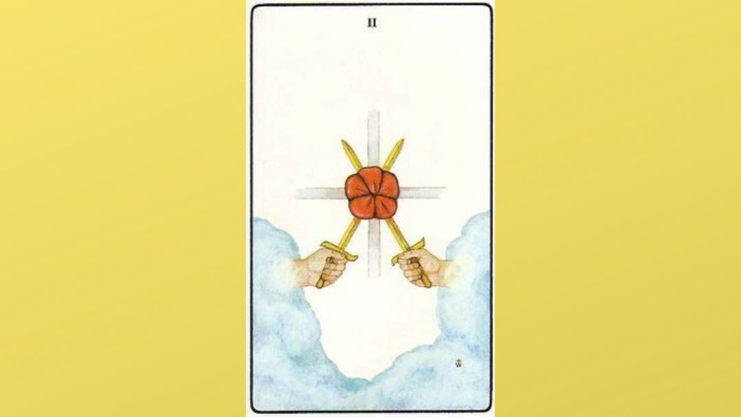 Lord of Peace Restored – 2 of Swords – Golden Dawn