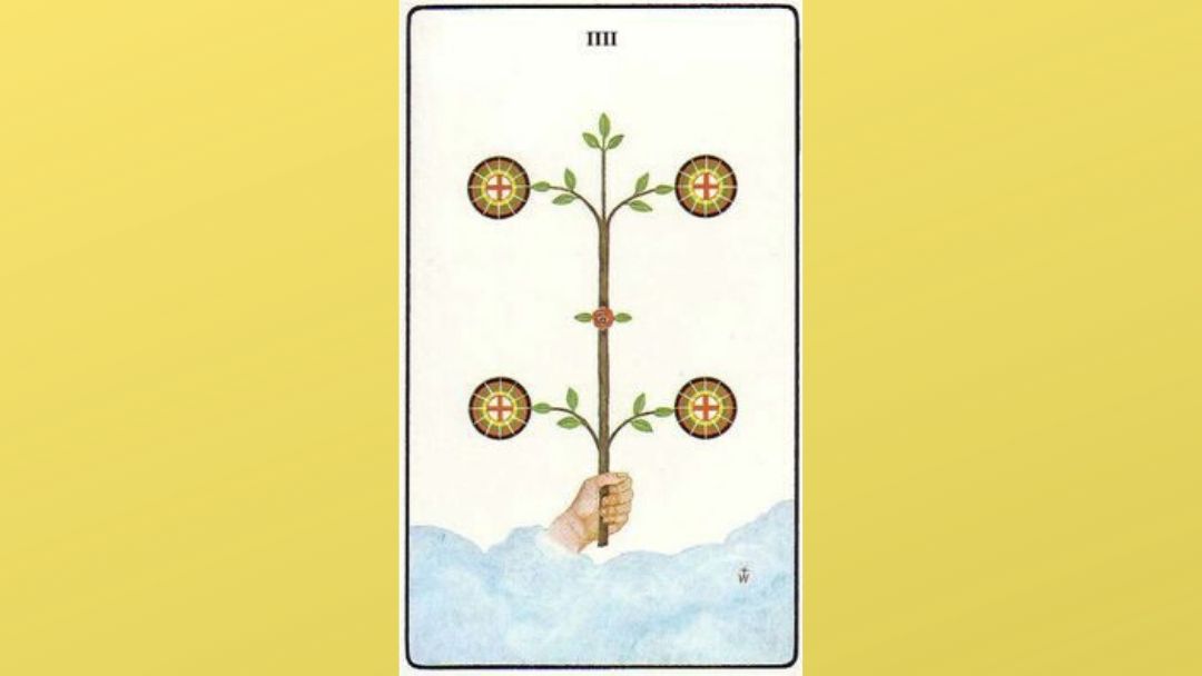 Lord of Earthly Power – 4 of Pentacles – Golden Dawn