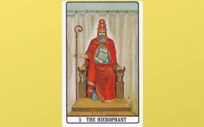 5 The Hierophant – Golden Dawn