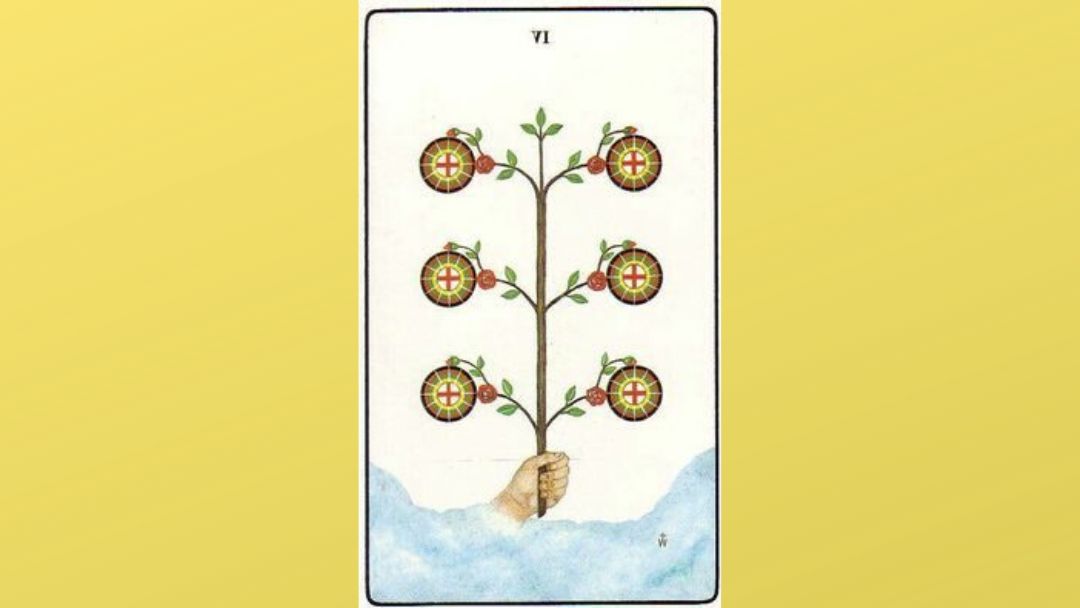 Lord of Material Success – 6 of Pentacles – Golden Dawn