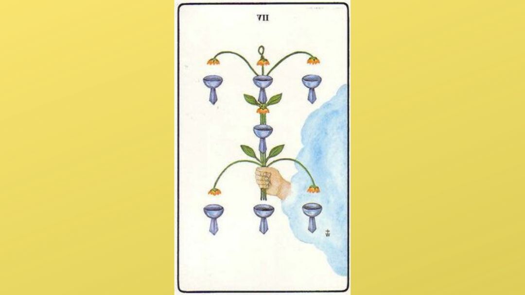 Lord of Illusory Success – 7 of Cups – Golden Dawn