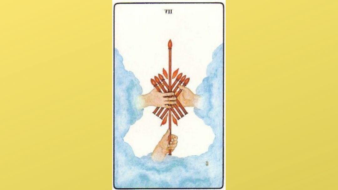 Lord of Valour – 7 of Wands – Golden Dawn