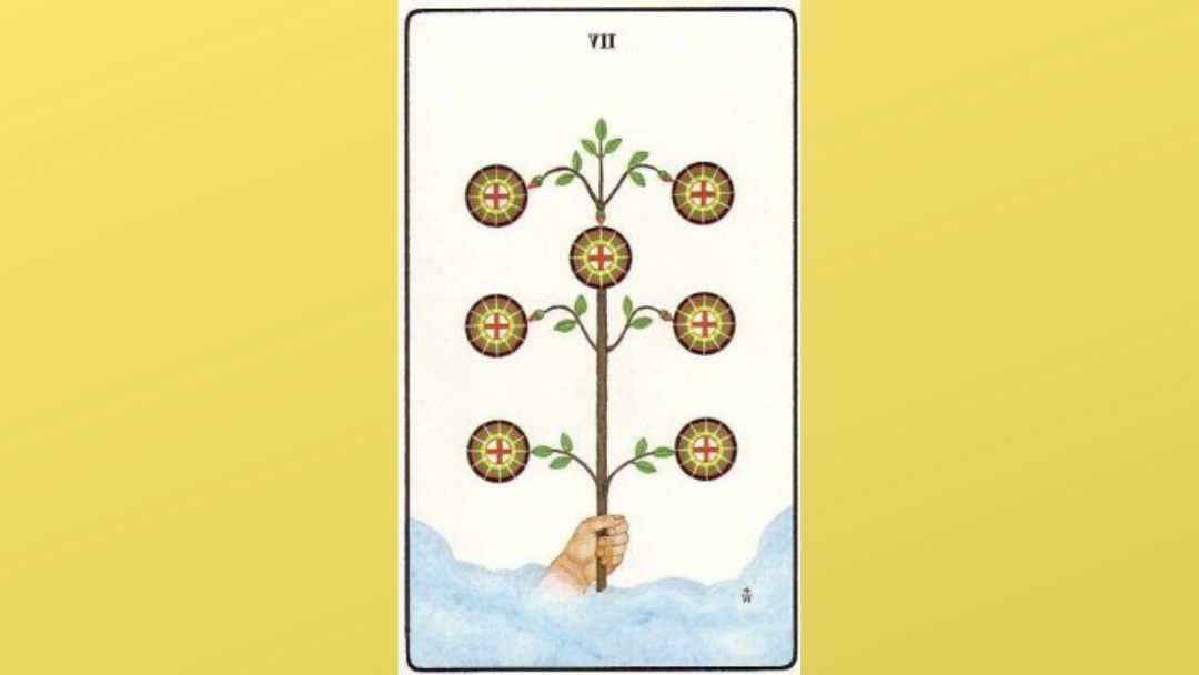 Lord of Success Unfulfilled – 7 of Pentacles – Golden Dawn