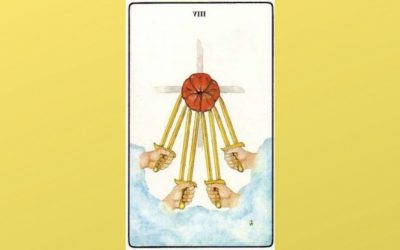 Lord of Shortened Force – 8 of Swords – Golden Dawn