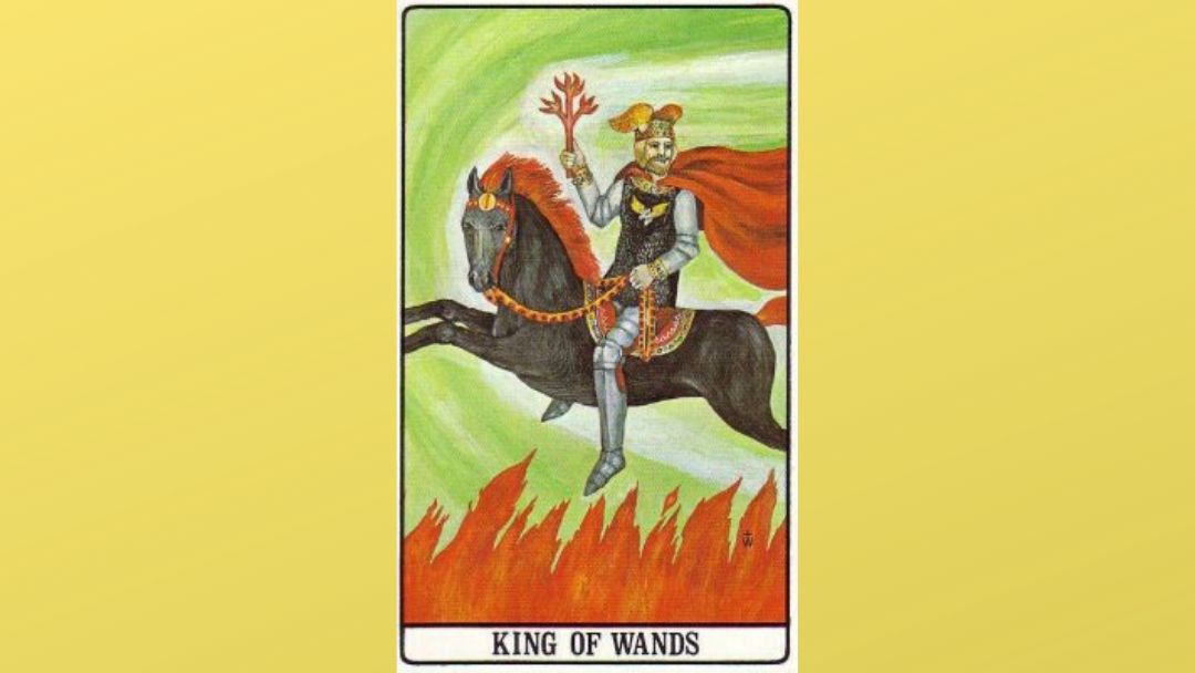 King of Wands – Golden Dawn