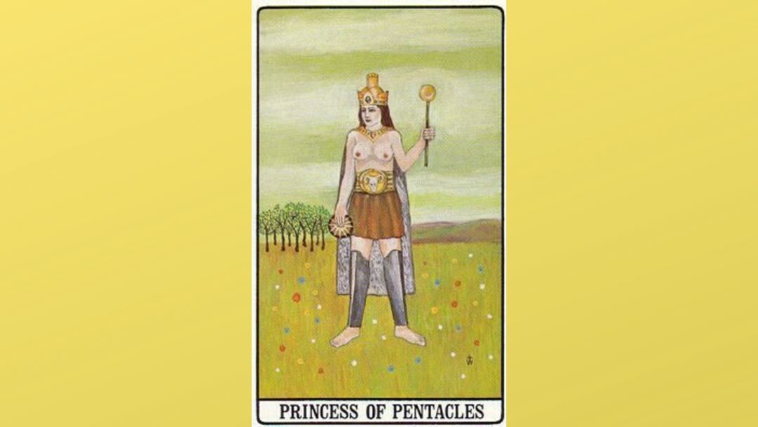 Princess of Pentacles – Golden Dawn