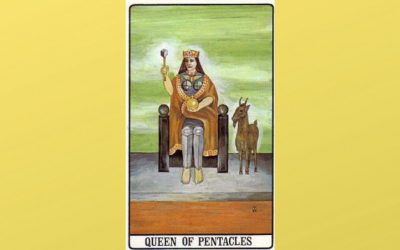 Queen of Pentacles – Golden Dawn