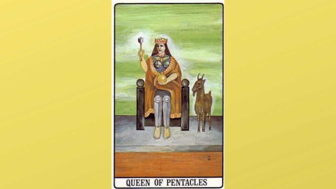 Queen of Pentacles – Golden Dawn